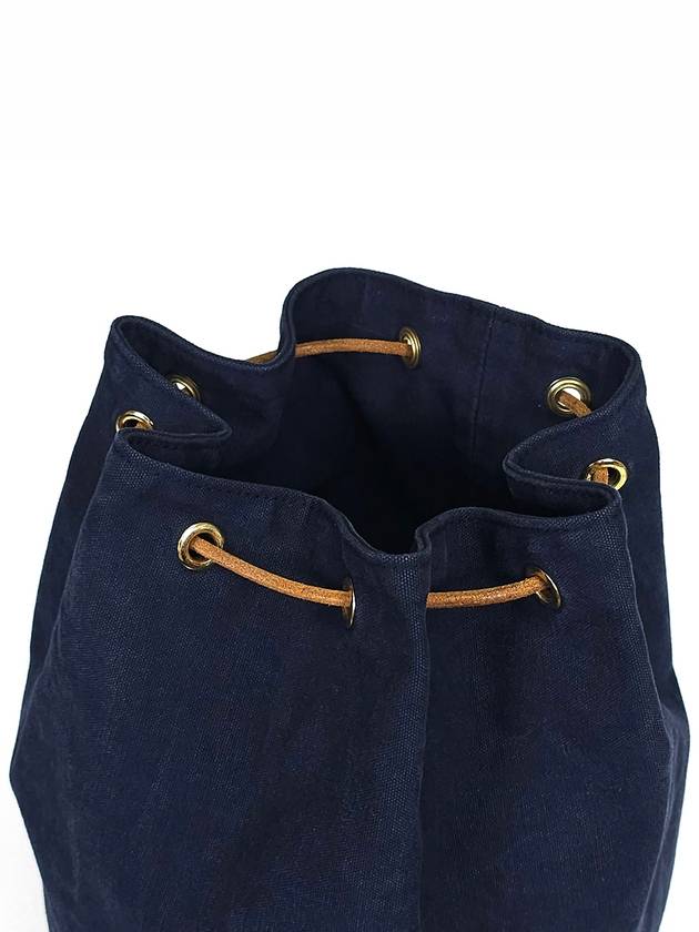 Polochon drawstring bag bucket backpack - HERMES - BALAAN 7