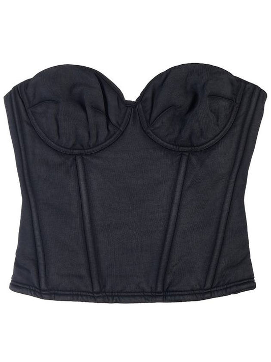 Women's Bustier Evening Top Black - BALENCIAGA - BALAAN 2