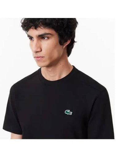 Men s Basic Training T Shirt Black - LACOSTE - BALAAN 1