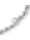 LV Rope Necklace Silver - LOUIS VUITTON - BALAAN 3