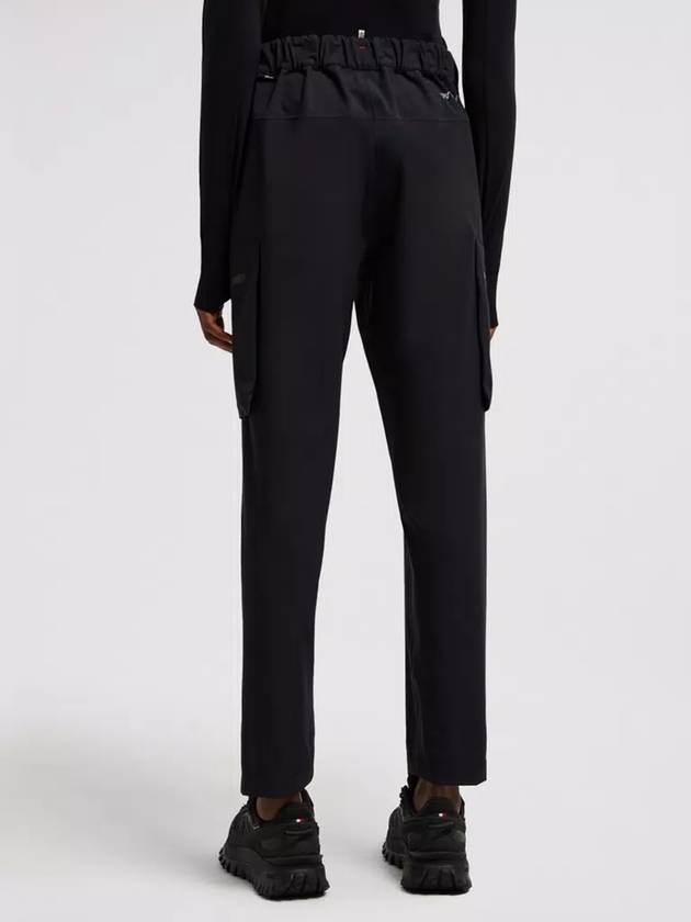 Jogging straight pants black - MONCLER - BALAAN 6