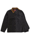 Quilted Paisley Jacket Black - SUPREME - BALAAN 3