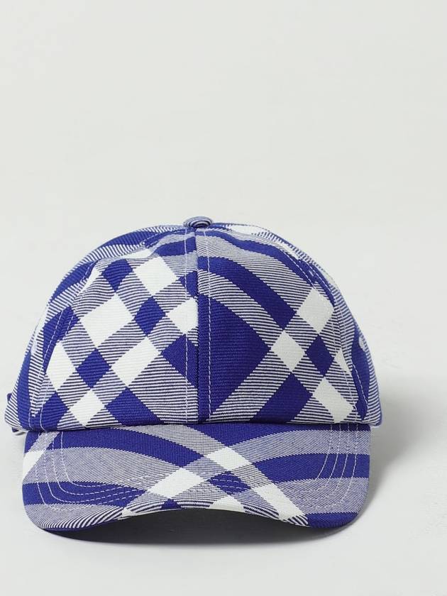 Check Ball Cap Blue - BURBERRY - BALAAN 3