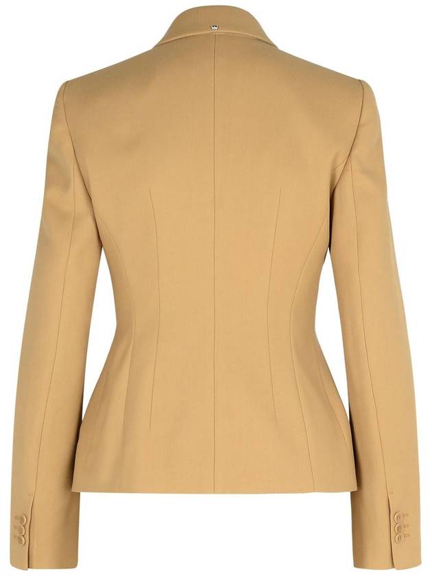 Sportmax 'Cablo' Beige Cotton Blend Blazer - MAX MARA SPORTMAX - BALAAN 3