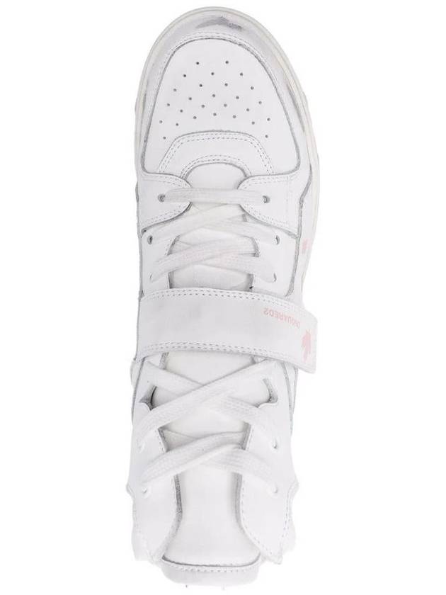 Icon Basket High Top Sneakers White - DSQUARED2 - BALAAN 3