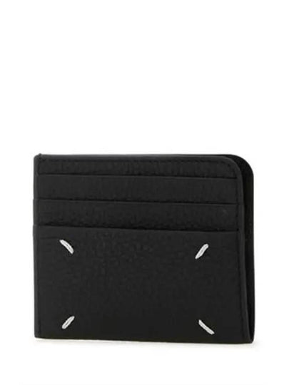 Four Stitch Card Wallet Black - MAISON MARGIELA - BALAAN 2