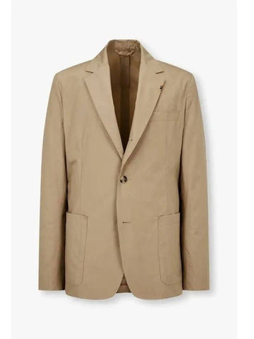 Cotton no cheat single jacket beige - PAUL SMITH - BALAAN 1