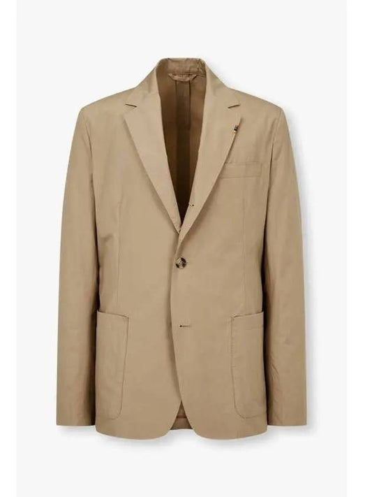 Cotton no cheat single jacket beige - PAUL SMITH - BALAAN 1