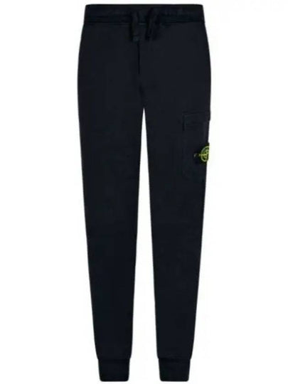 Wappen Patch Cargo Jogger Track Pants Navy - STONE ISLAND - BALAAN 2