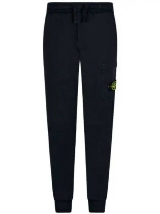 Wappen Patch Cargo Jogger Track Pants Navy - STONE ISLAND - BALAAN 2