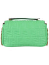 Baguette Medium Nappa Leather Chain Shoulder Bag Green - FENDI - BALAAN 7