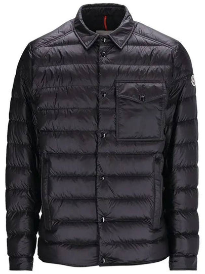 TENIBRES Logo Patch Padded Jacket Navy 1A000 23 53279 776 - MONCLER - BALAAN 2