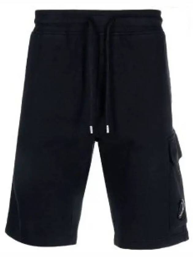 Lens Banding Cargo Shorts Navy - CP COMPANY - BALAAN 2