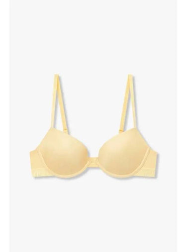 UNDERWEAR Women s Embroidered Logo Banding Push up Bra Yellow - EMPORIO ARMANI - BALAAN 1