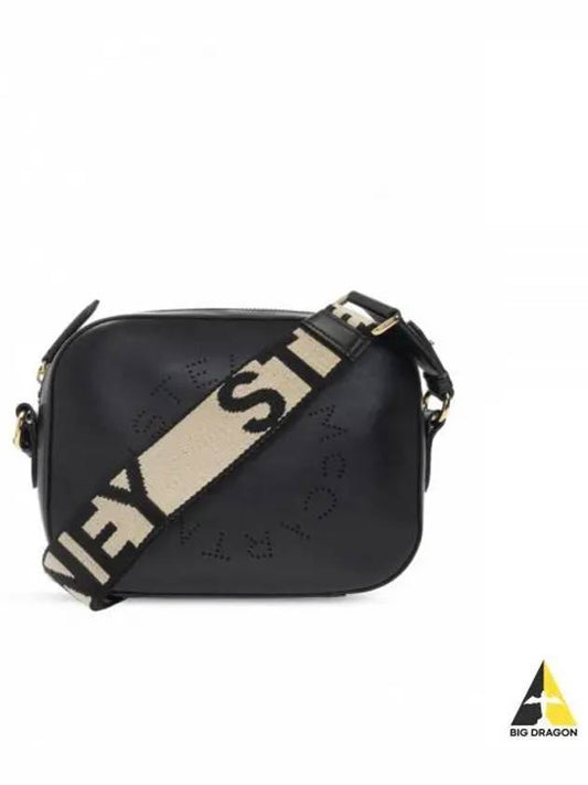 Stella Logo Mini Cross Bag Black - STELLA MCCARTNEY - BALAAN 2