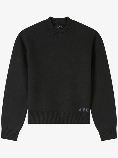 Esther Wool Knit Top Black - A.P.C. - BALAAN 2