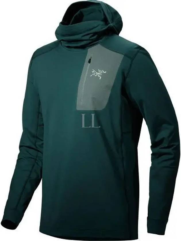 Men's Rho LT Hoodie Grey - ARC'TERYX - BALAAN 2