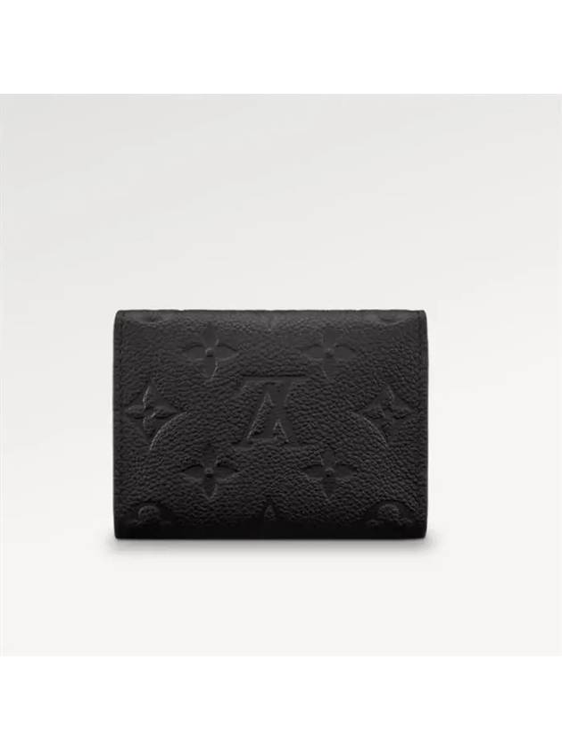 Monogram Embossed Leather Business Card Wallet Black - LOUIS VUITTON - BALAAN 6