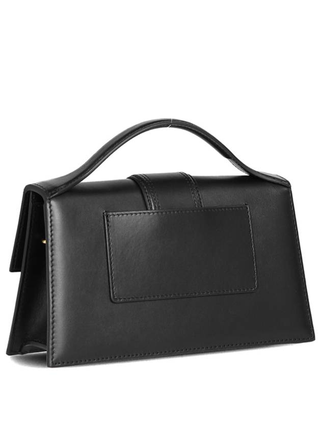Le Grand Bambino Leather Tote Bag Black - JACQUEMUS - BALAAN 4