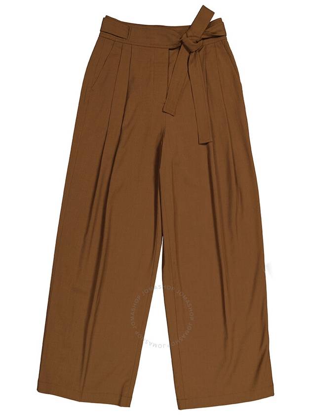 Burberry Ladies Warm Walnut Nico Trousers, Brand Size 4 (US Size 2) - BURBERRY - BALAAN 3