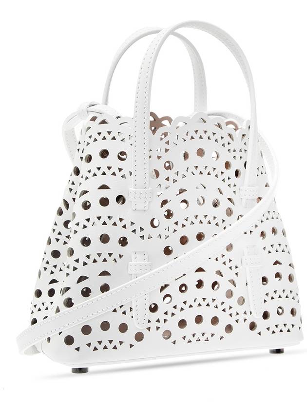 Alaïa ‘Vienne’ Shoulder Bag, Women's, White - ALAIA - BALAAN 4