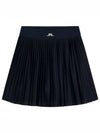 Women's Binx Pleated Skirt Black - J.LINDEBERG - BALAAN 2