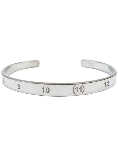 Number Slim Curve Bracelet Silver - MAISON MARGIELA - BALAAN 2