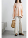 Face Patch Sweatshirt Powder Pink - ACNE STUDIOS - BALAAN 3