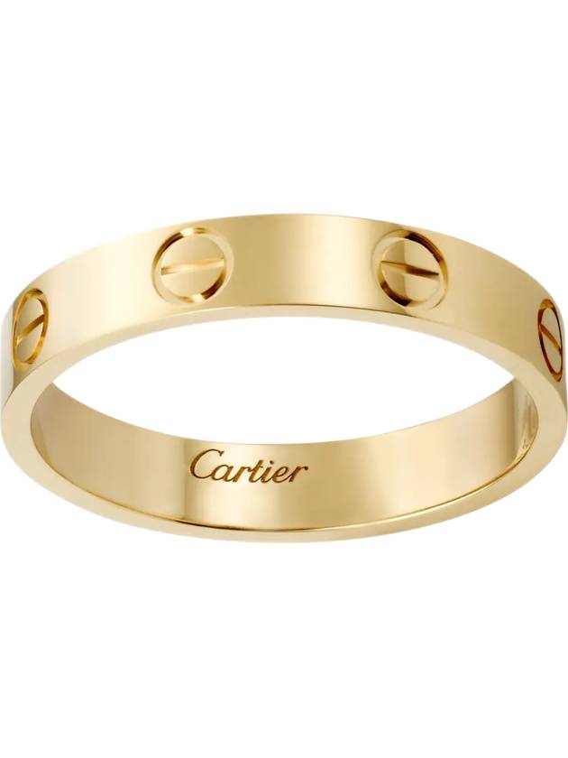 Love Wedding Band Ring Yellow Gold - CARTIER - BALAAN 1