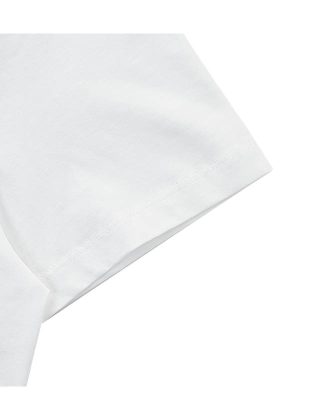 Men's Item Logo Cotton Short Sleeve T-Shirt White - A.P.C. - BALAAN 6