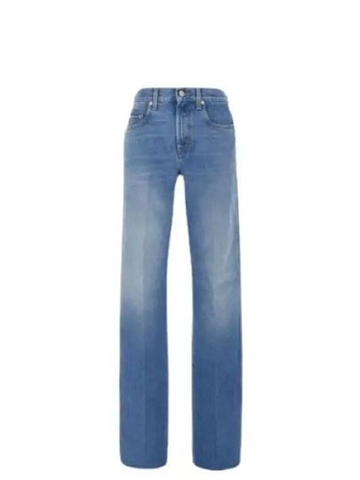 Cotton Straight Jeans Blue - GUCCI - BALAAN 2