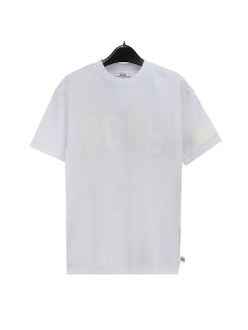 Women's Logo Short Sleeve T-Shirt White - GCDS - BALAAN 1