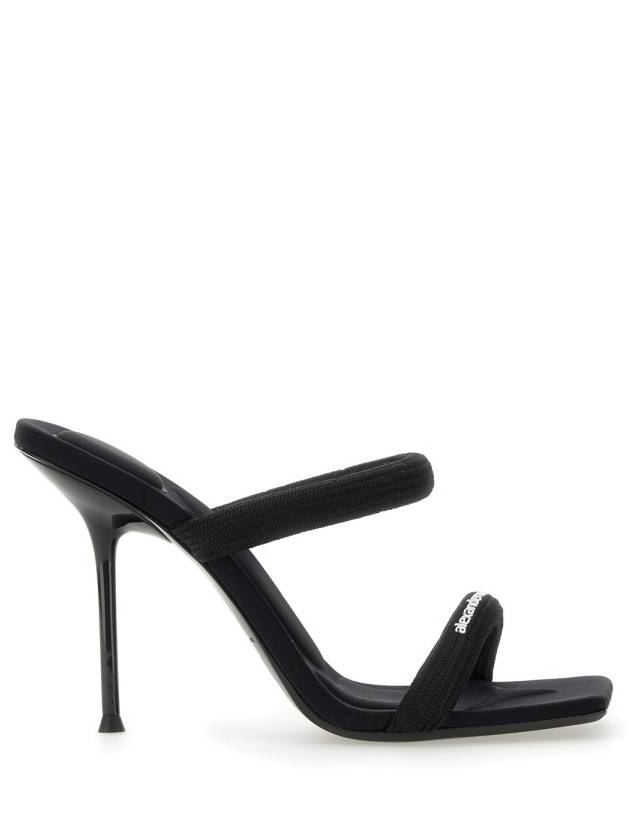 Julie Tubular Webbing Sandal Heels Black - ALEXANDER WANG - BALAAN 4