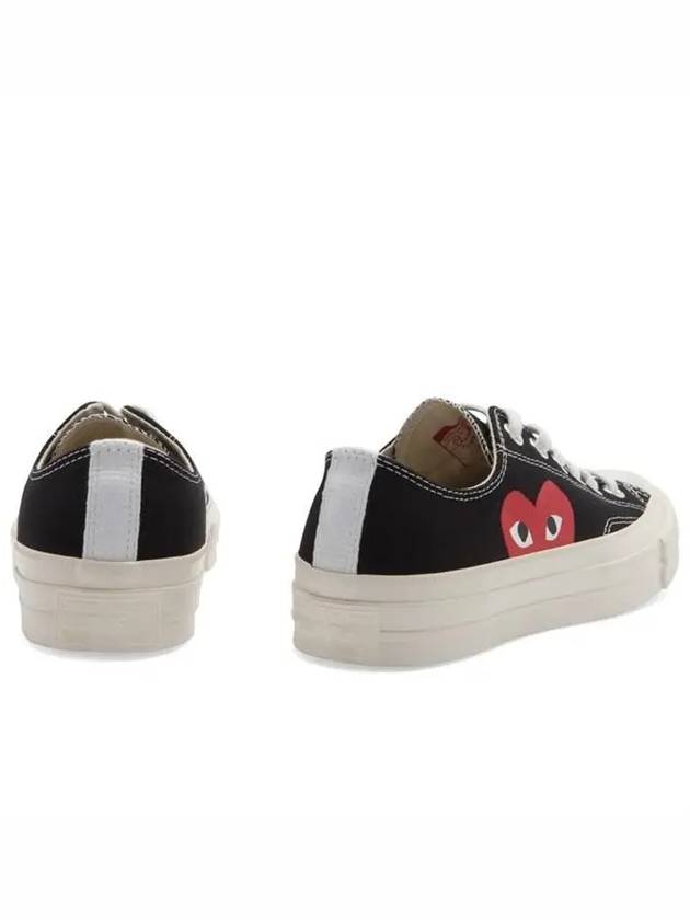 P1K111 BLACK Men's Sneakers - COMME DES GARCONS PLAY - BALAAN 4