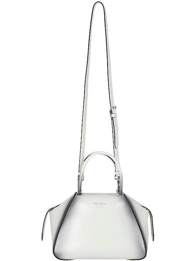 Brushed Supernova Hand Shoulder Bag White - PRADA - BALAAN 4