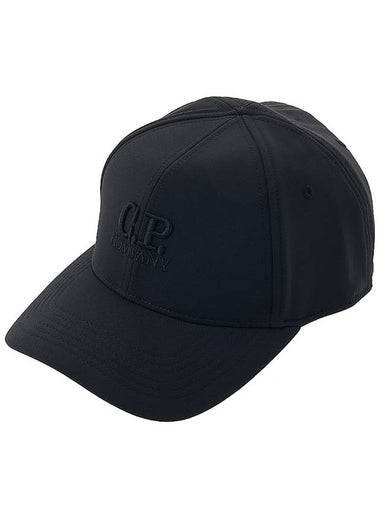 Men's Logo Ball Cap Black - CP COMPANY - BALAAN 1