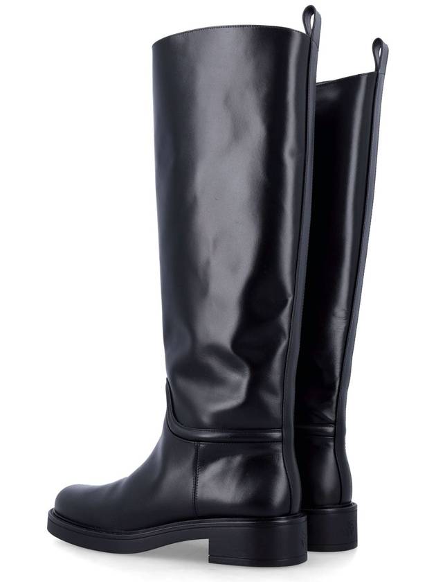 Celia Heritage Calf Riding Long Boots Black - STUART WEITZMAN - BALAAN 5