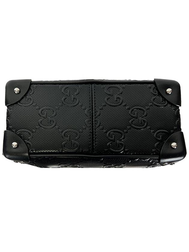 GG emboss black messenger bag 626363 - GUCCI - BALAAN 5