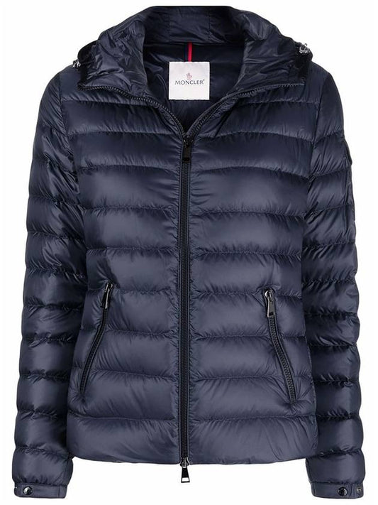 Women's Bles Hooded Lightweight Padding Night Blue - MONCLER - BALAAN 2