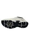 CC Logo Suede Tennis Low Top Sneakers Black - CHANEL - BALAAN 5