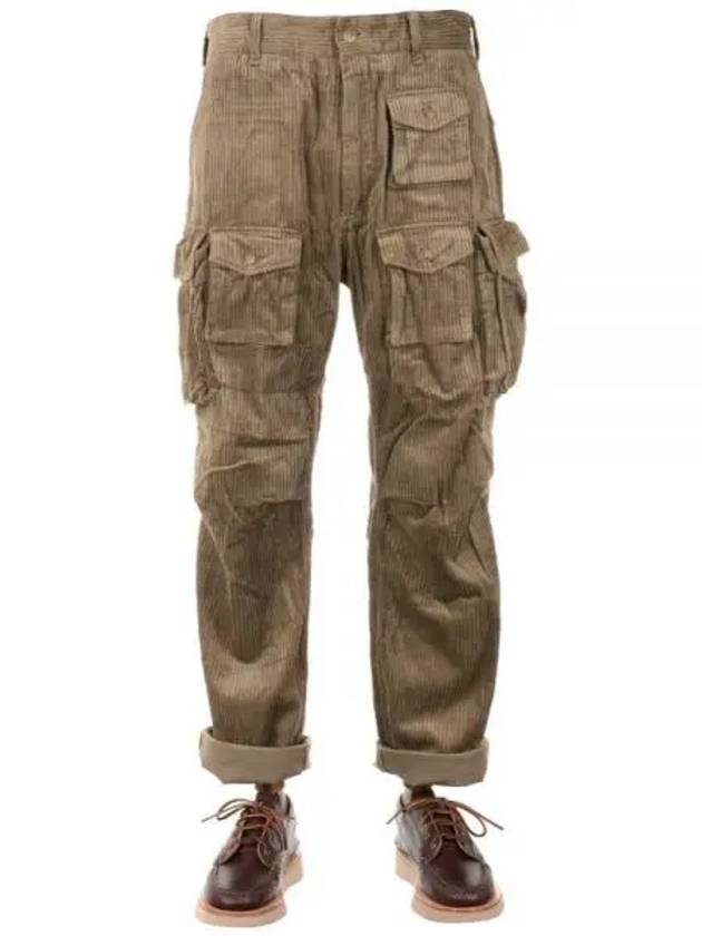 FA Cotton Corduroy Straight Pants Khaki - ENGINEERED GARMENTS - BALAAN 2