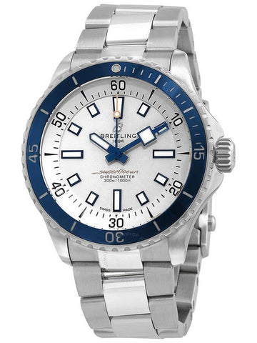 Breitling Superocean Automatic Chronometer Silver Dial Men's Watch A17375E71G1A1 - BREITLING - BALAAN 1