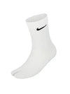 Everyday Plus Lightweight Crew Socks White - NIKE - BALAAN 1