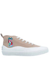 Maison Kizune Acide Fox Patch HighTop Sneakers - MAISON KITSUNE - BALAAN 1