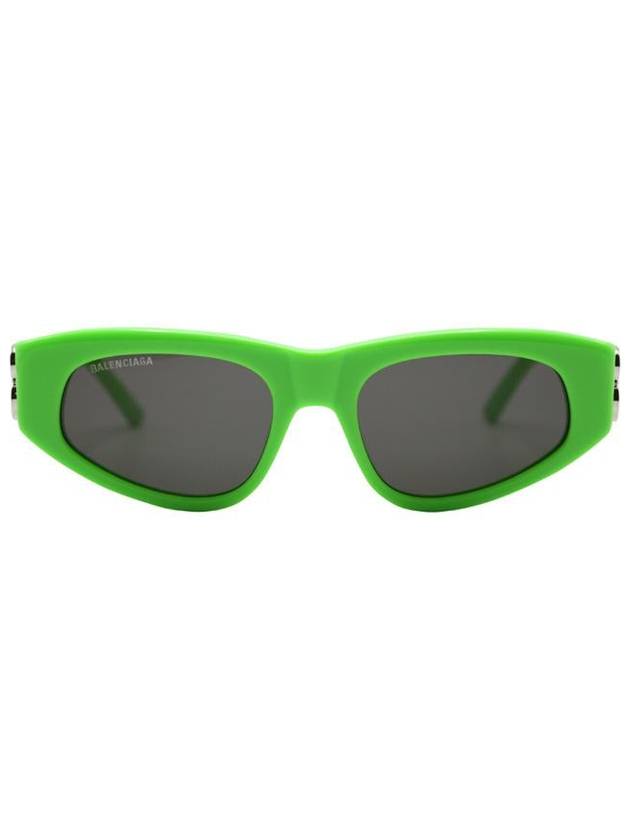 Eyewear BB0095S Dynasty D Frame Sunglasses Neon Green - BALENCIAGA - BALAAN 2