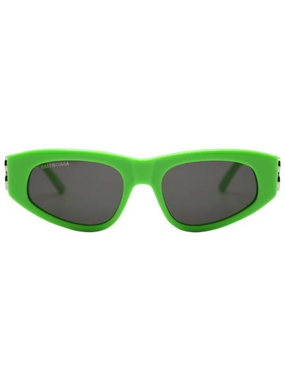 Eyewear BB0095S Dynasty D Frame Sunglasses Neon Green - BALENCIAGA - BALAAN 2