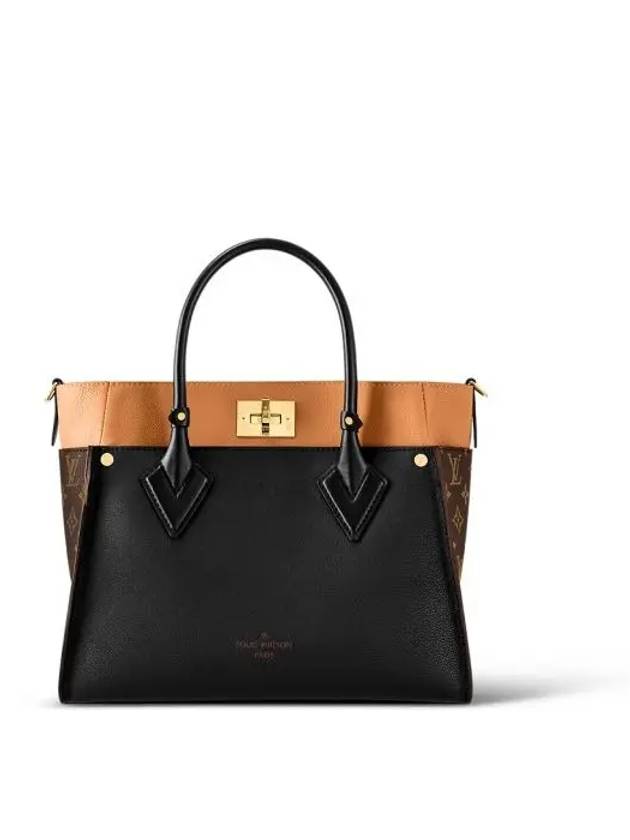 On My Side MM Tote Bag Noir - LOUIS VUITTON - BALAAN 2