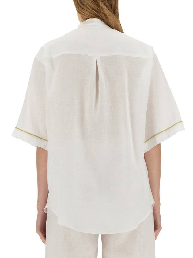 Fabiana Filippi Linen Shirt - FABIANA FILIPPI - BALAAN 3