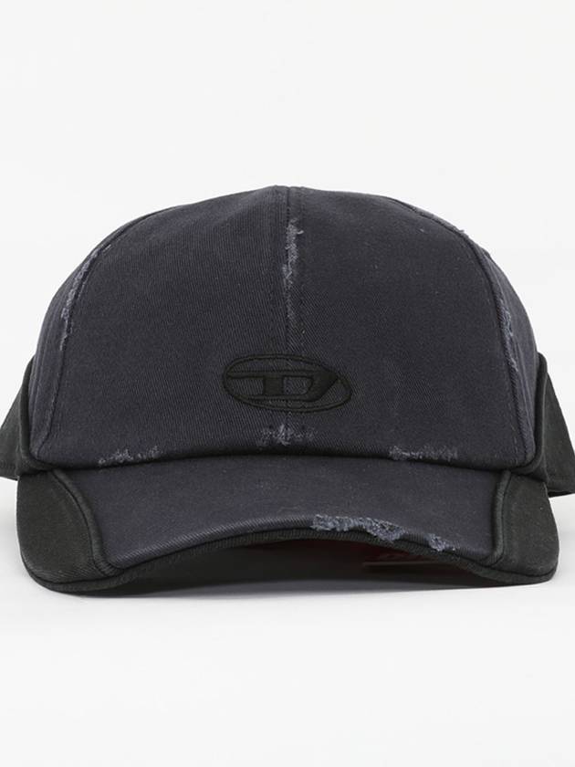 C Dale Distressed Colour Block Base Ball Cap Navy - DIESEL - BALAAN 4