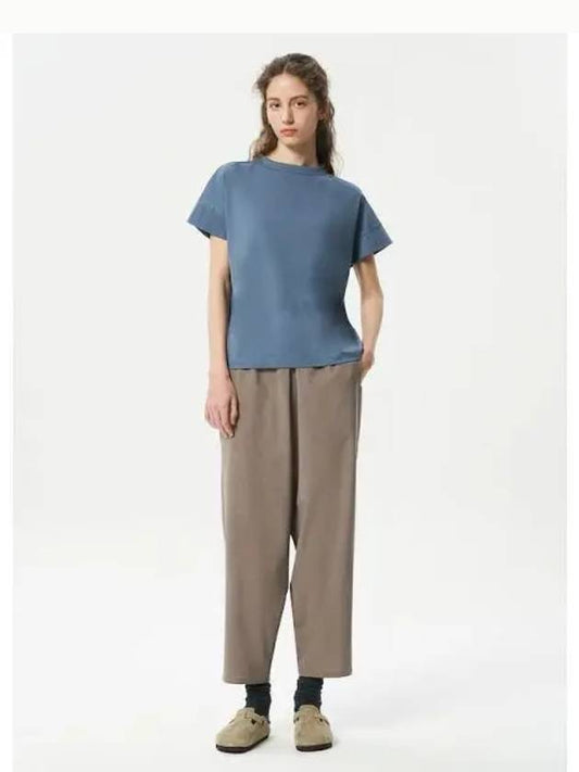 Women s Easy Pants Trousers Khaki Domestic Products - DANTON - BALAAN 1